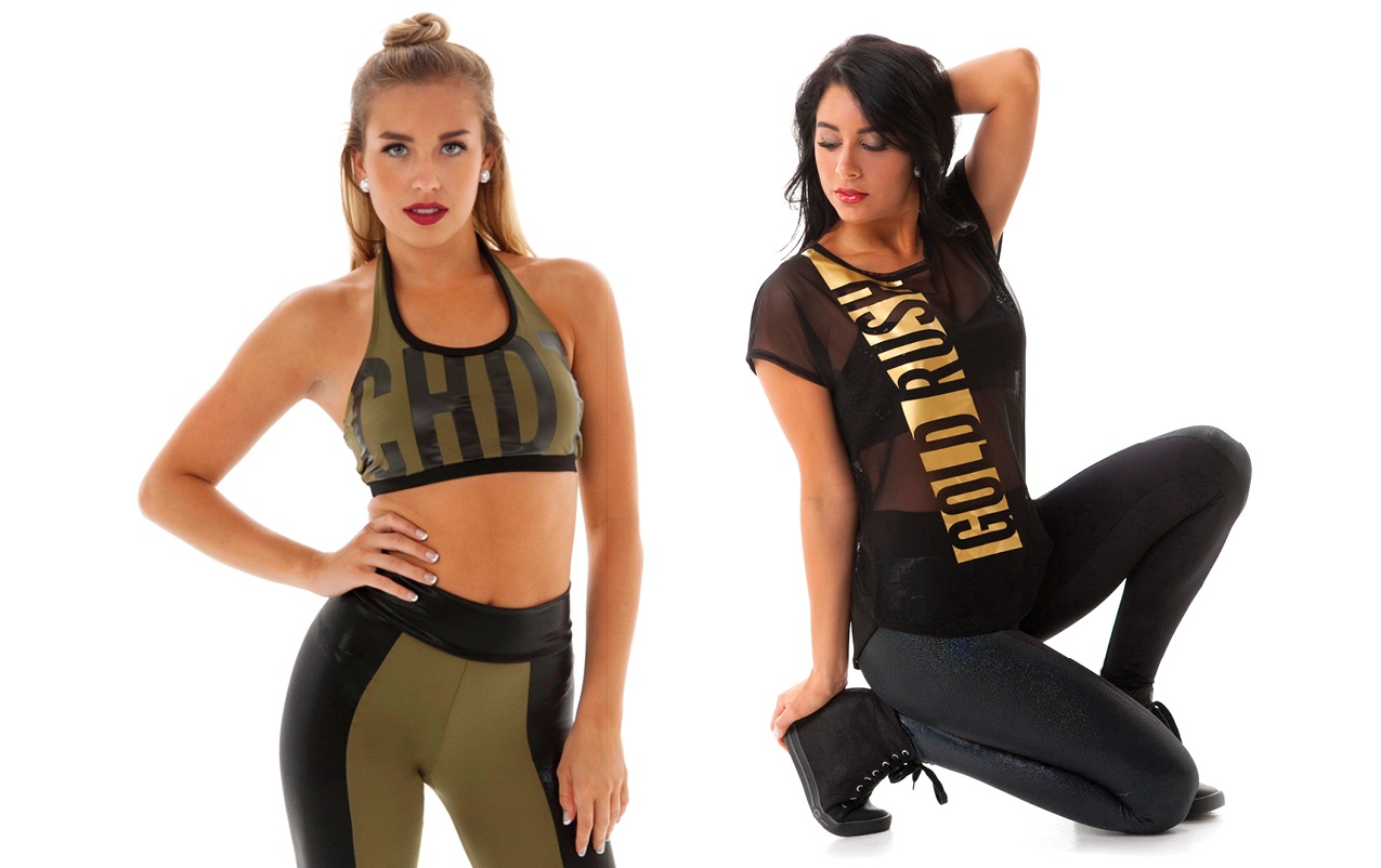 Vinyl A Logo And Lettering Option For Cheer Uniforms